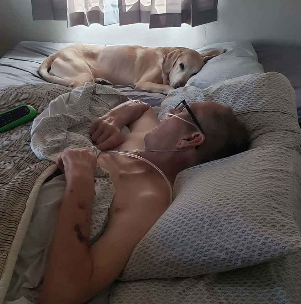 homme et son chien meurent le même jour