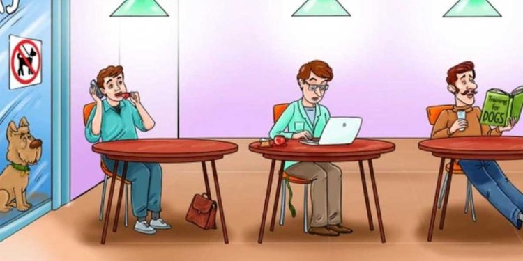 Devinette Lequel ces hommes VRAI propriétaire chien