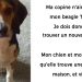 petite amie lancé ultimatum moi chien
