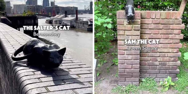 Londres pour les amoureux des chats Les 5 statues félines les plus attachantes à ne pas manquer