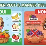 Mon chien peut-il manger des fruits ? (banane, pomme, fraise, raisin…)