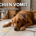 Mon chien vomit : causes, que faire et quand consulter