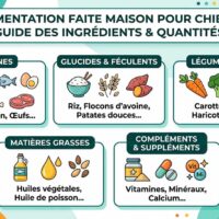 Ration ménagère pour chien : quelles quantités et quels aliments ?