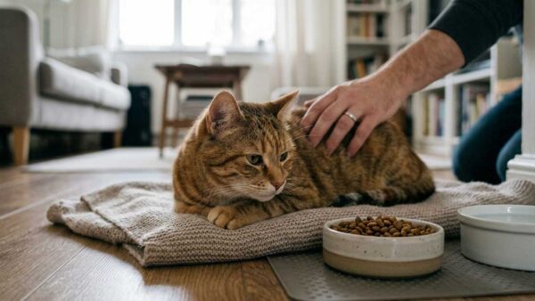 Mon chat ne mange plus depuis 2 jours