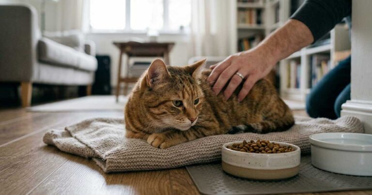 Mon chat ne mange plus depuis 2 jours